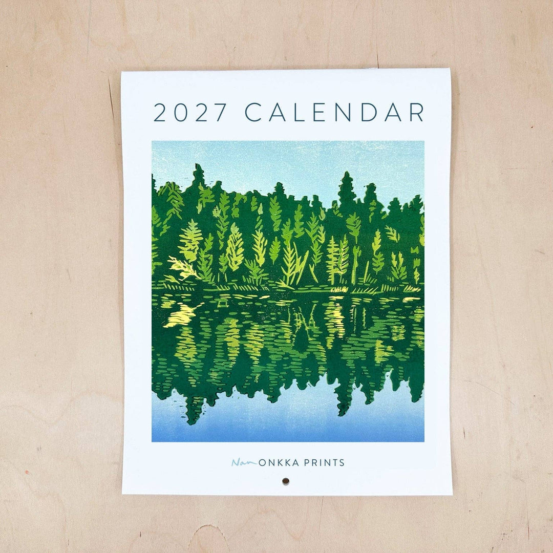 Nan Onkka 2027 Wall Calendar - Merry PigletsNan Onkka Prints