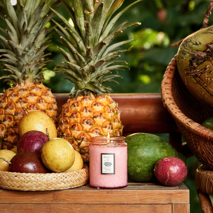 Napali Passion Fruit Small Jar Candle - Merry PigletsVoluspa