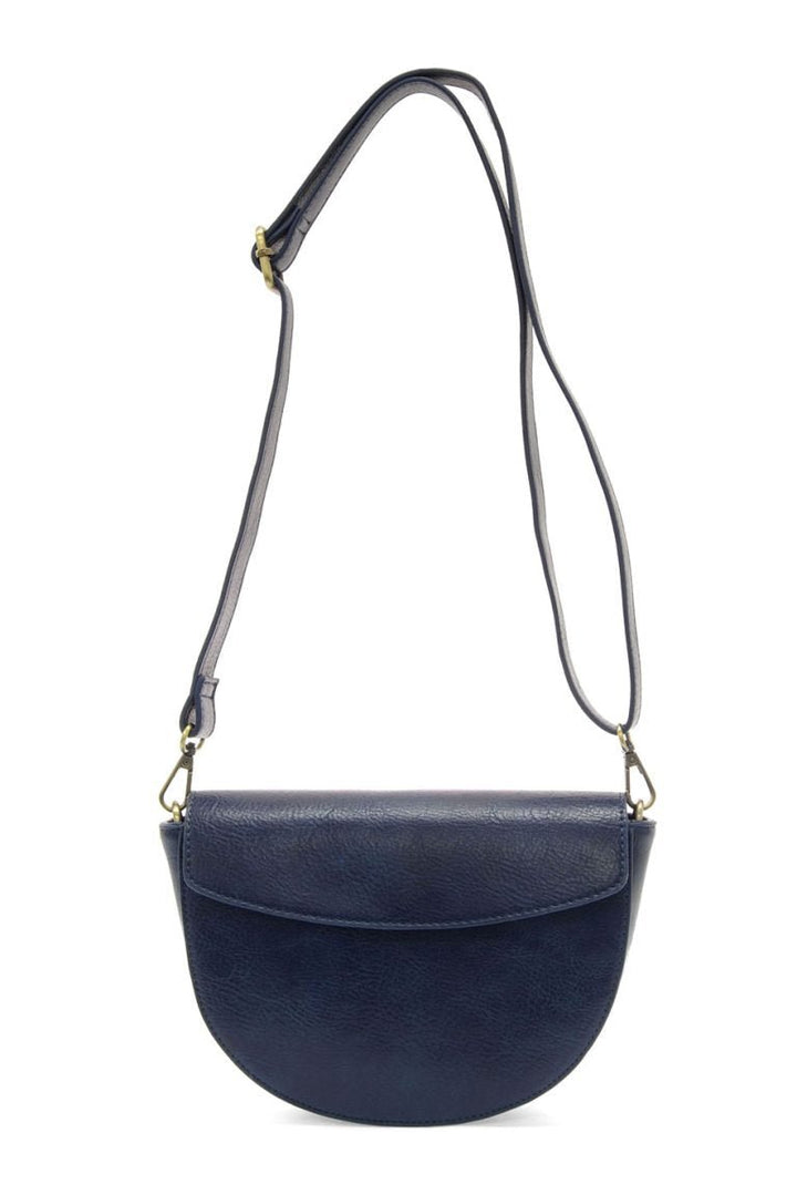 Navy Linda Crescent Crossbody Bag - Merry PigletsJoy Susan
