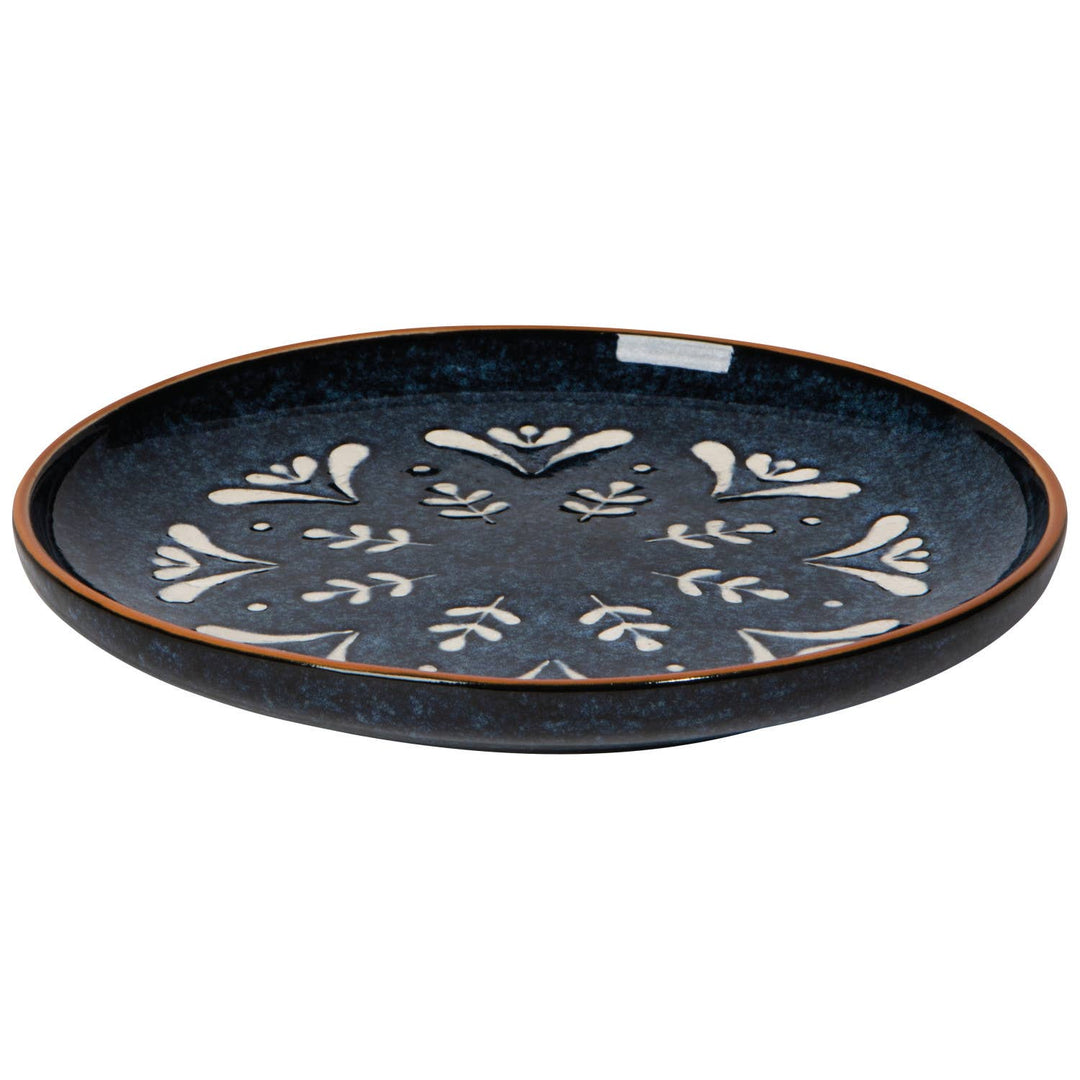 Nightbloom Appetizer Plate - Merry PigletsDanica Heirloom