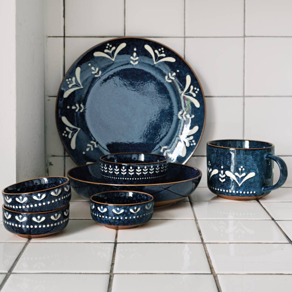 Nightbloom Dinner Plate - Merry PigletsDanica Heirloom