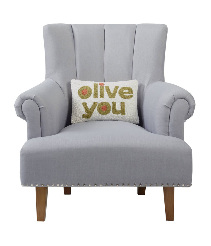 Olive You Wool Pillow - Merry PigletsPeking Handicraft
