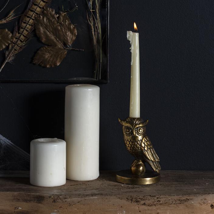 Owl Candle Holder - Merry PigletsAccent Decor