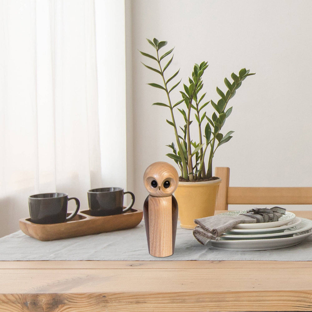Owl Pepper Mill - Merry PigletsTotally Bamboo