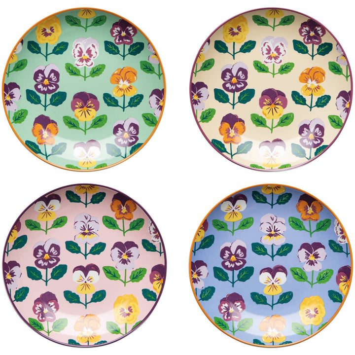 Pansy Appetizer Plate - Merry PigletsDanica Jubilee