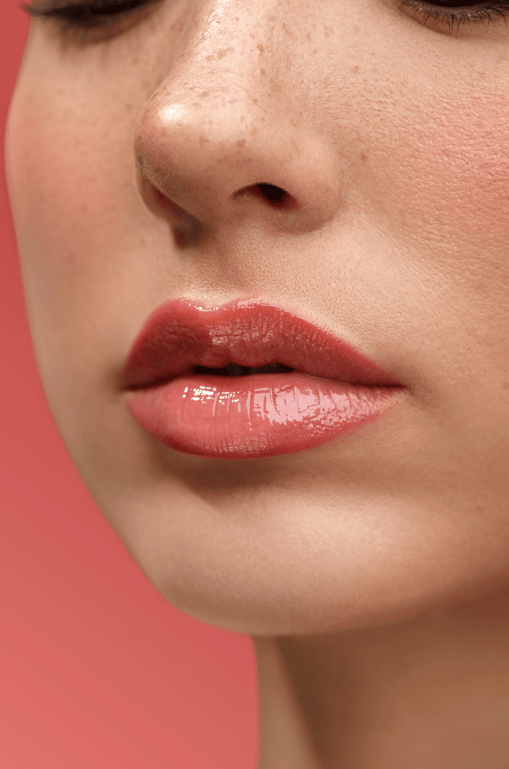 Peach Cobbler Glazy Lips - Merry PigletsAvryBeauty