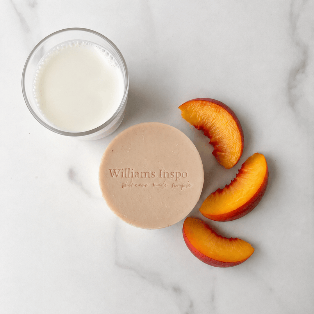 Peach Nectar Goat Milk Soap - Merry PigletsWilliams Inspo