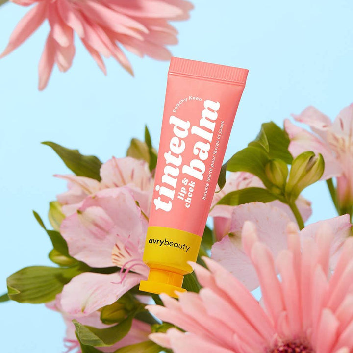 Peachy Keen Lip & Cheek Tinted Balm - Merry PigletsAvryBeauty