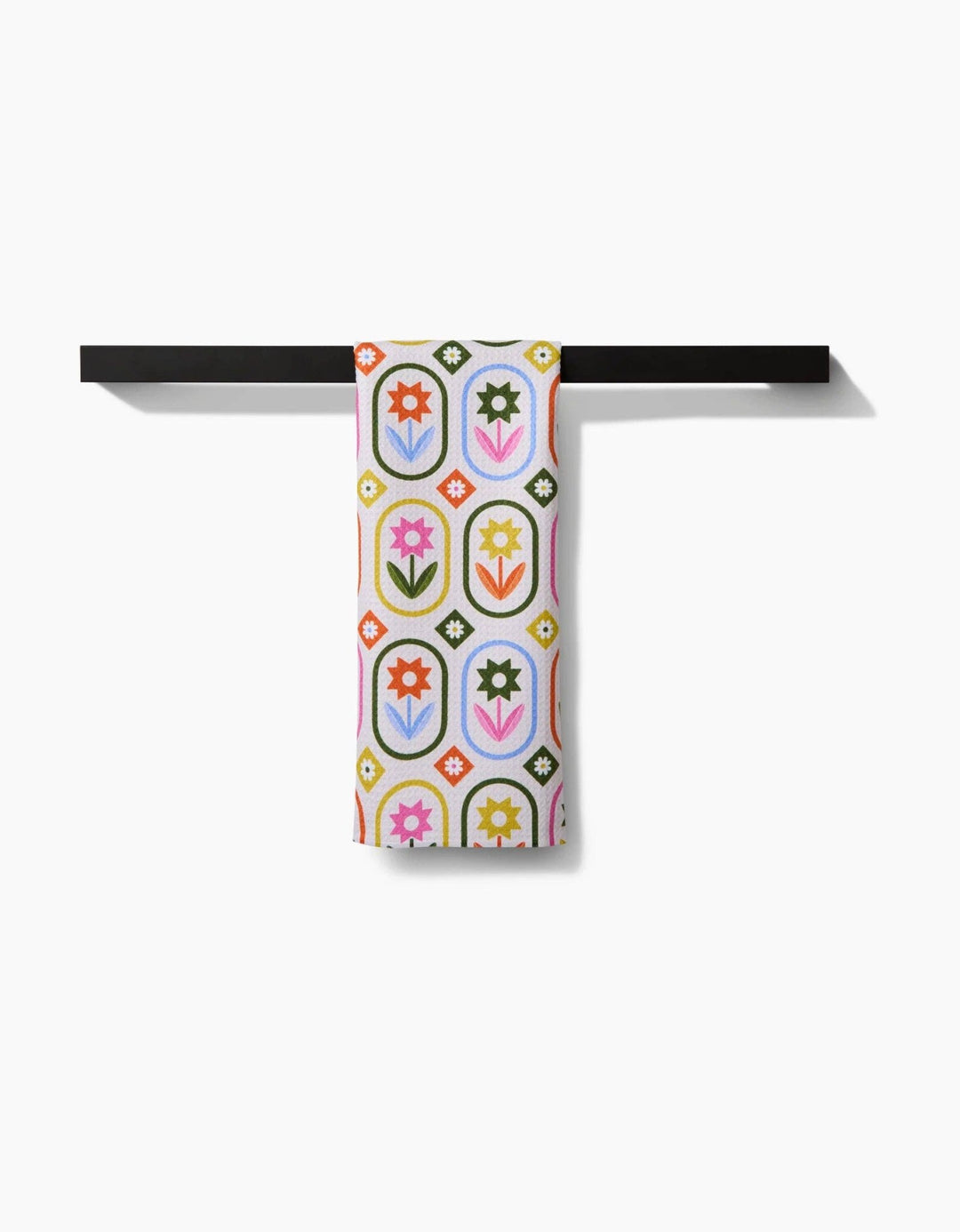 Petal Patchwork Tea Towel - Merry PigletsGeometry