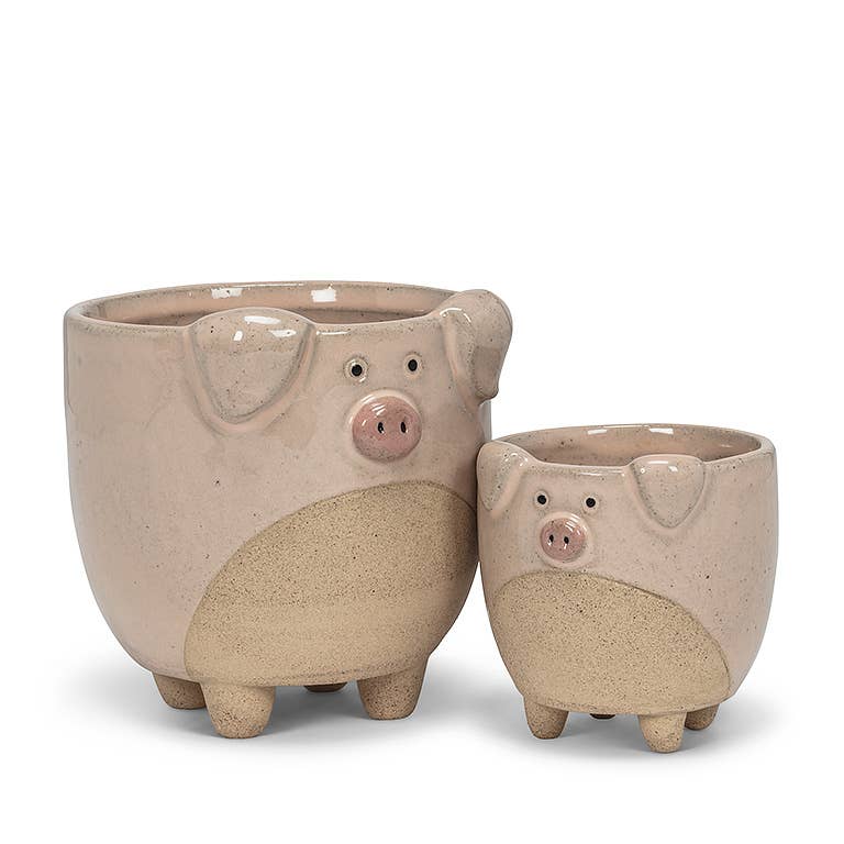 Pig Planter - Merry PigletsAbbott
