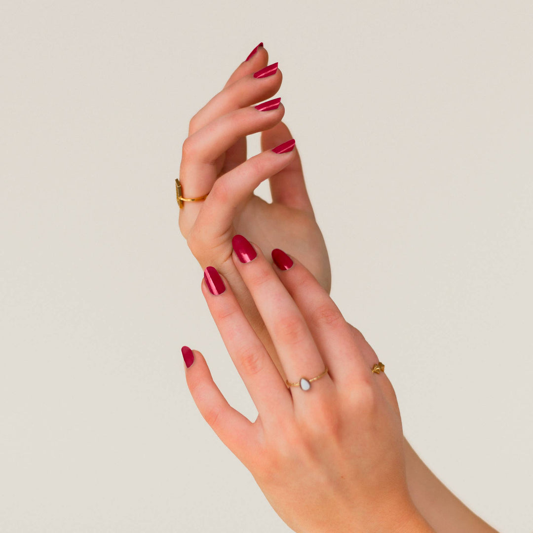 Pink Beet Latté Nail Polish - Merry PigletsBKIND