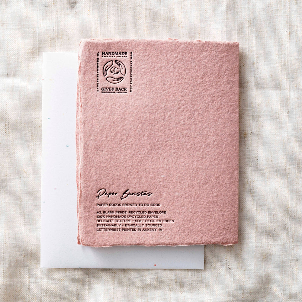 Pink Blooms Mother's Day Greeting Card - Merry PigletsPaper Baristas