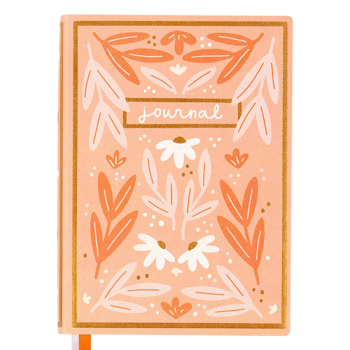 Pink Floral Journal - Merry PigletsPippi Post