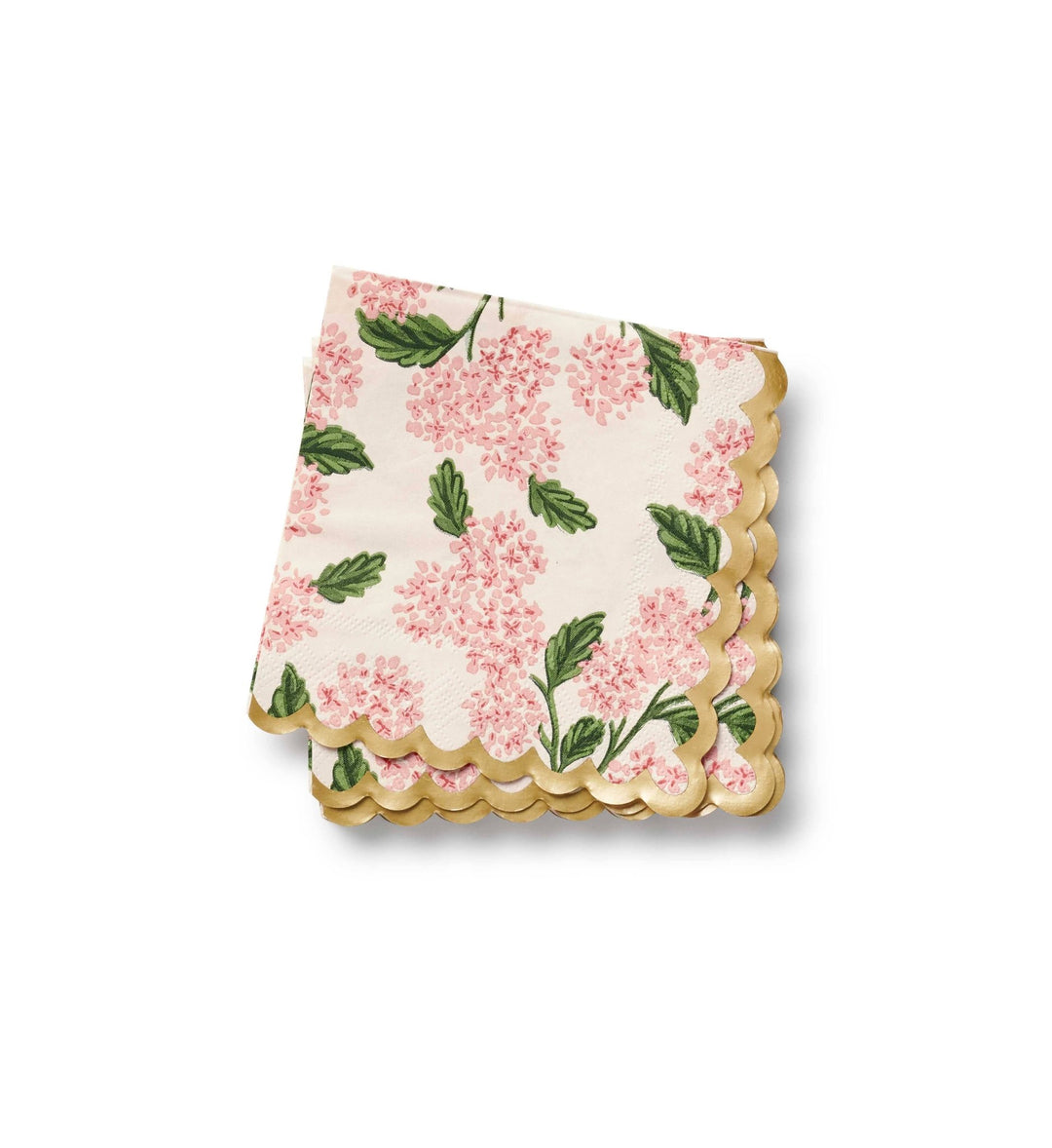 Pink Hydrangea Cocktail Napkins - Merry PigletsRifle Paper Co.