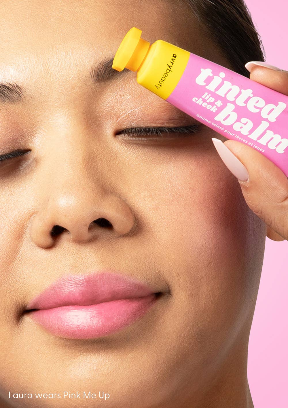 Pink Me Up Lip & Cheek Tinted Balm - Merry PigletsAvryBeauty