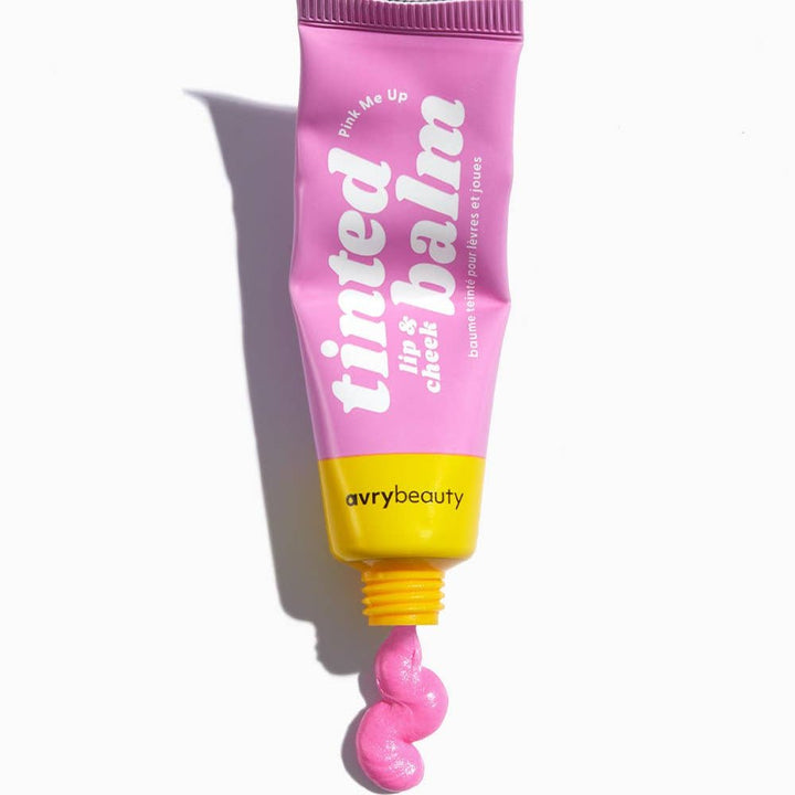 Pink Me Up Lip & Cheek Tinted Balm - Merry PigletsAvryBeauty