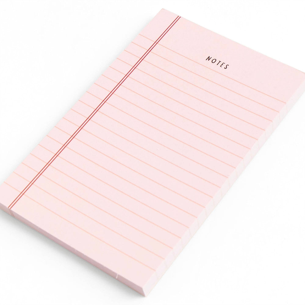 Pink Notes Notepad - Merry PigletsPippi Post