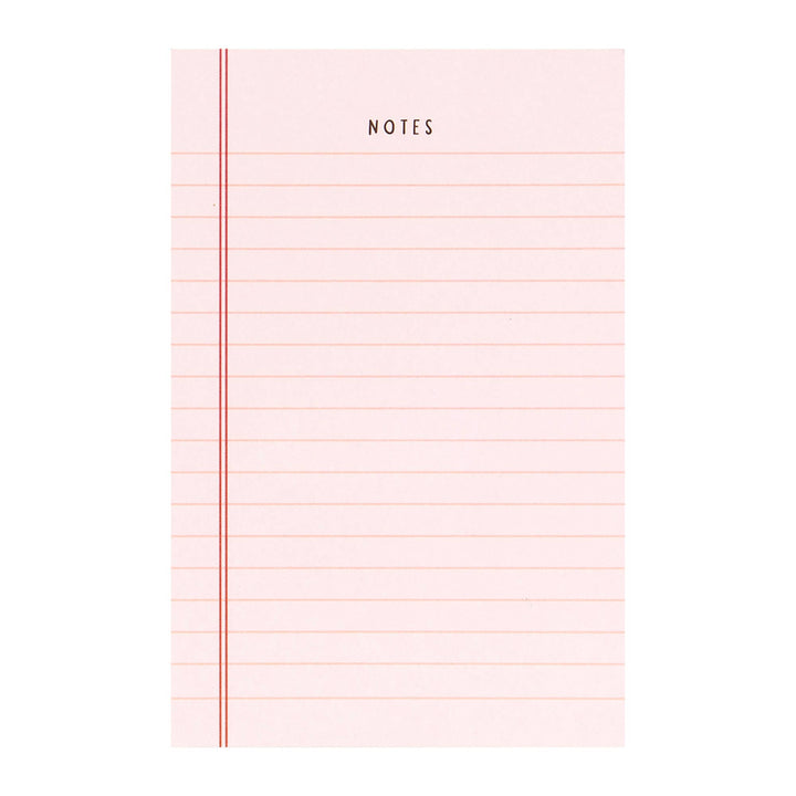 Pink Notes Notepad - Merry PigletsPippi Post