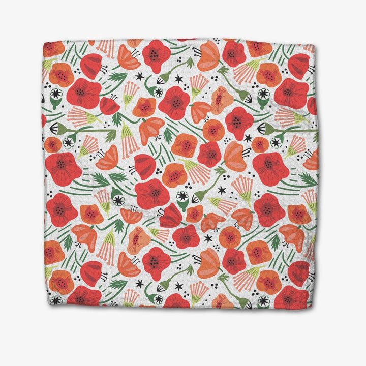 Poppy Power Dishcloth Set - Merry PigletsGeometry