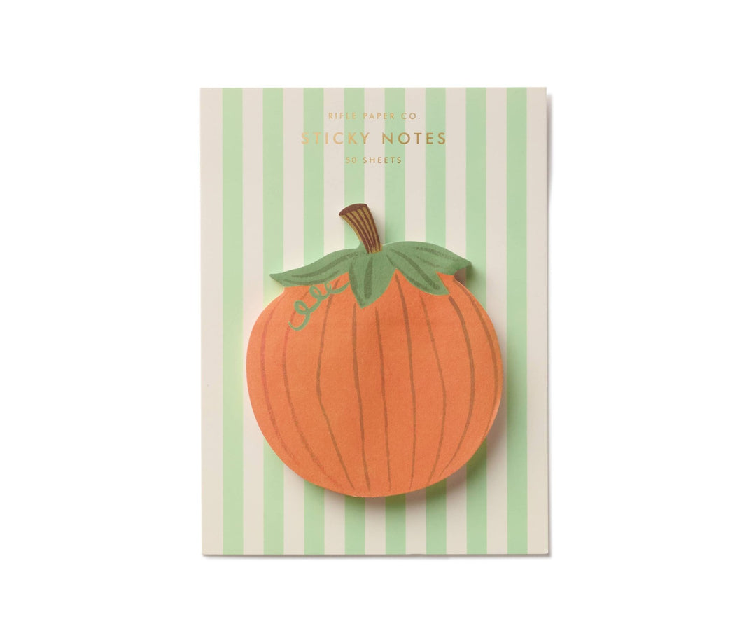 Pumpkin Sticky Notes - Merry PigletsRifle Paper Co.
