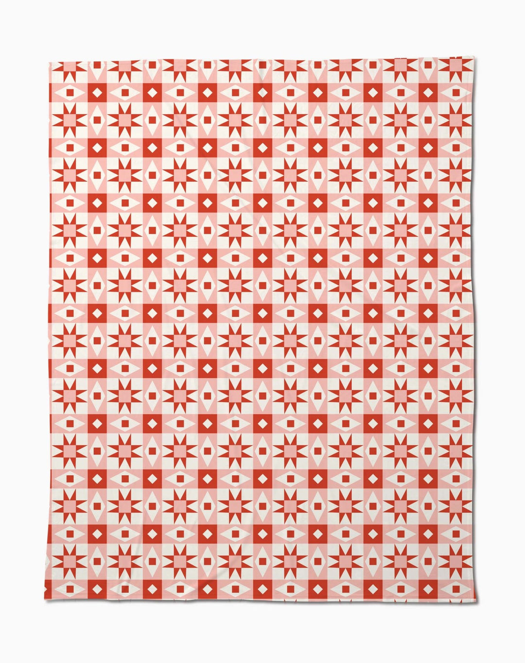 Red Chalet Butter Blanket - Merry PigletsGeometry