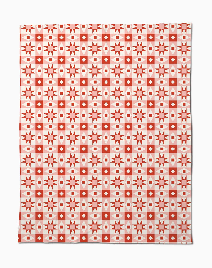 Red Chalet Butter Blanket - Merry PigletsGeometry
