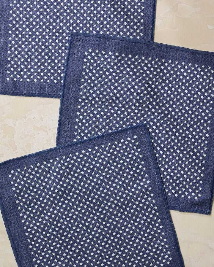 Red Valor Dishcloth Set - Merry PigletsGeometry