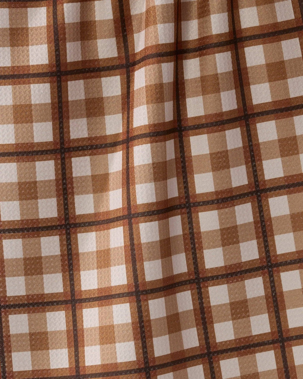 Rich Cocoa Tea Geometry Tea Towel - Merry PigletsGeometry
