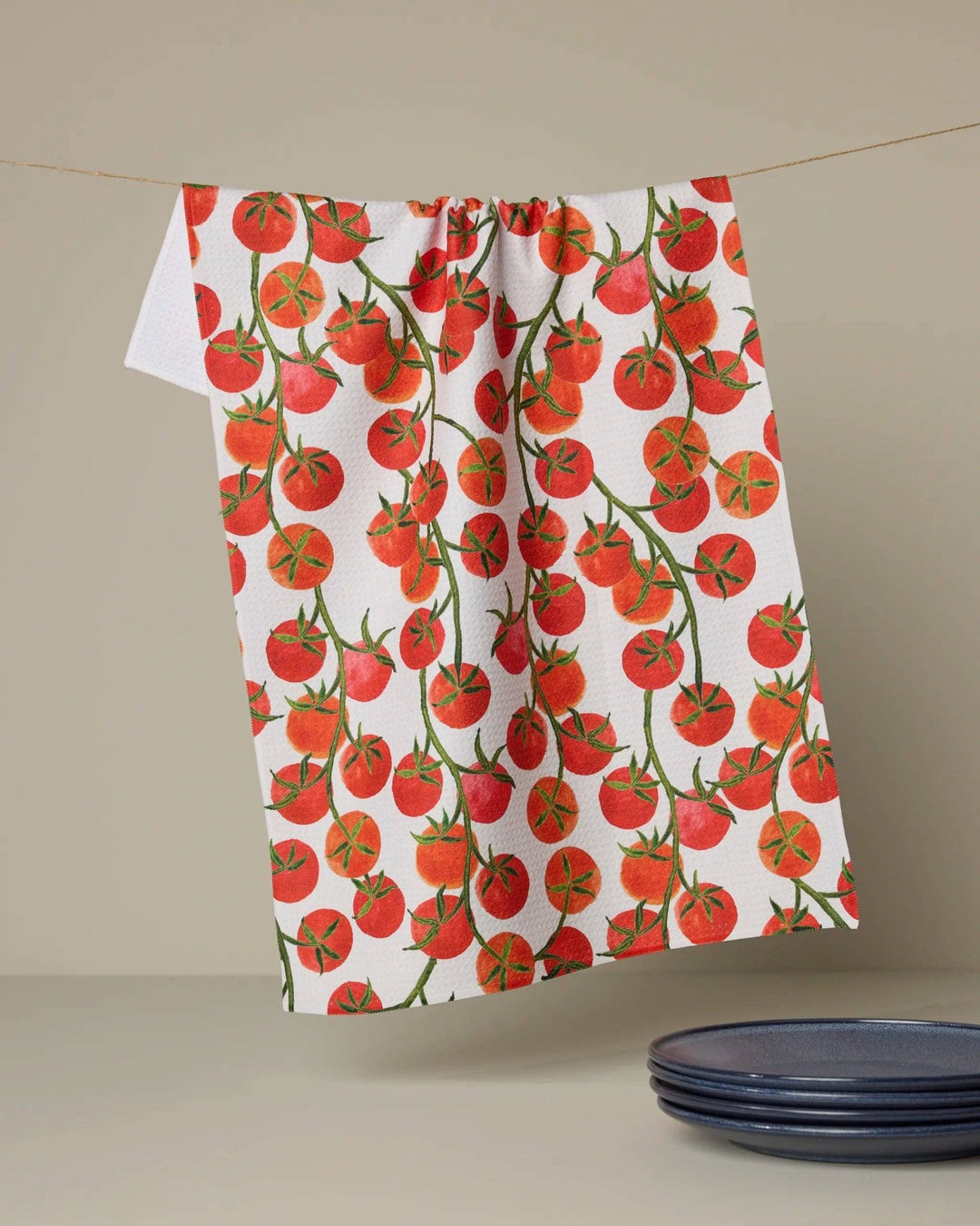 Ripe and Ready Tea Towel - Merry PigletsGeometry