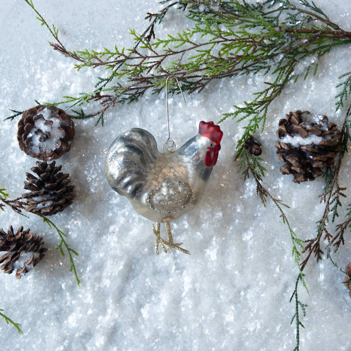 Rooster Ornament - Merry PigletsRagon House
