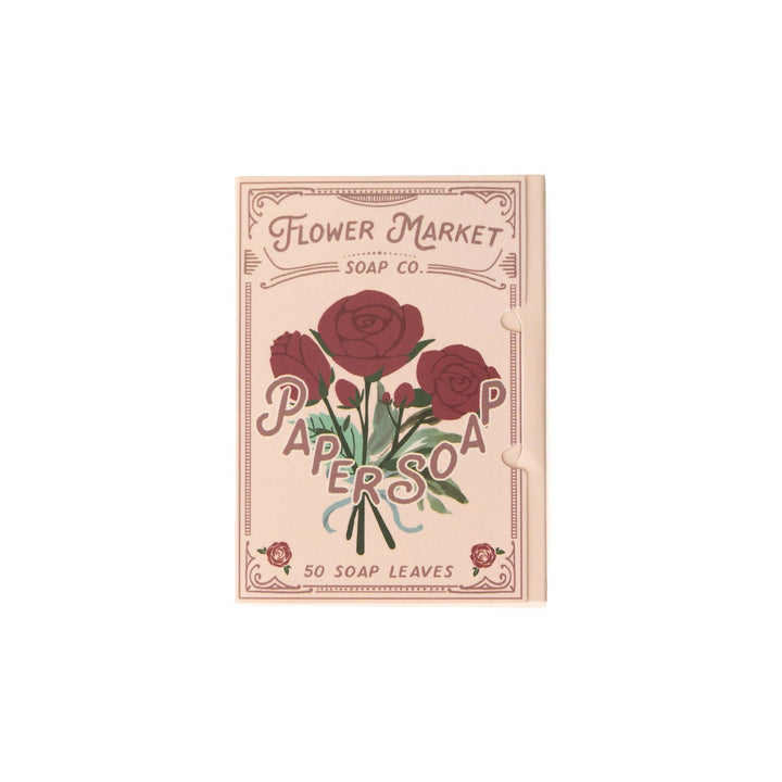 Rose Paper Soap Sheets - Merry Piglets123 Farm