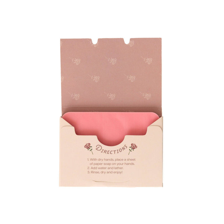 Rose Paper Soap Sheets - Merry Piglets123 Farm