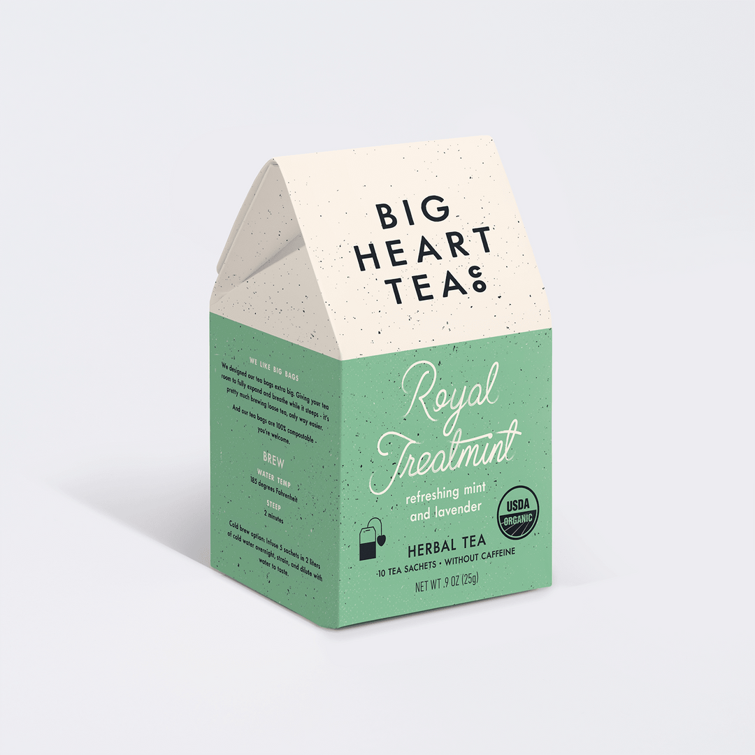 Royal Treatmint Tea Bags - Merry PigletsBig Heart Tea Co.