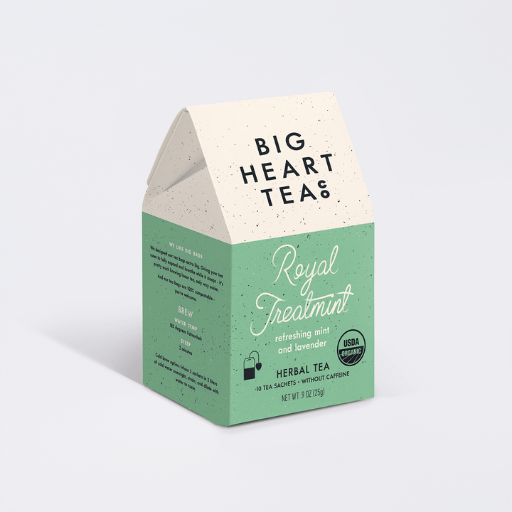 Royal Treatmint Tea Bags - Merry PigletsBig Heart Tea Co.