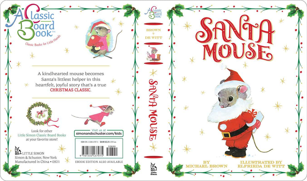 Santa Mouse Book - Merry PigletsSimon & Schuster