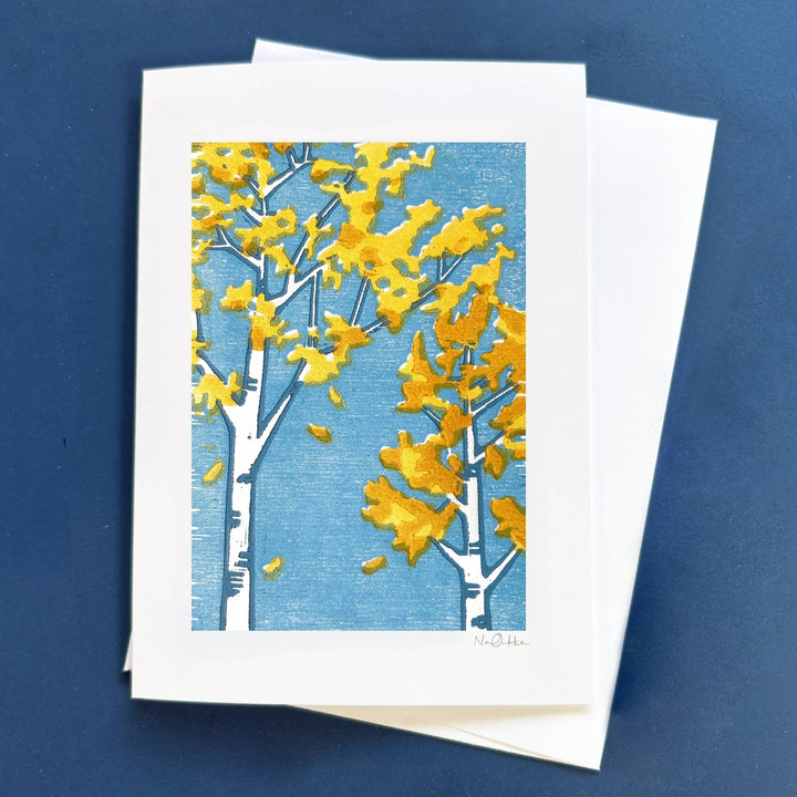 Season of Change Greeting Card - Merry PigletsNan Onkka Prints