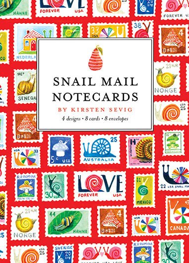 Snail Mail Notecards - Merry PigletsSkandisk