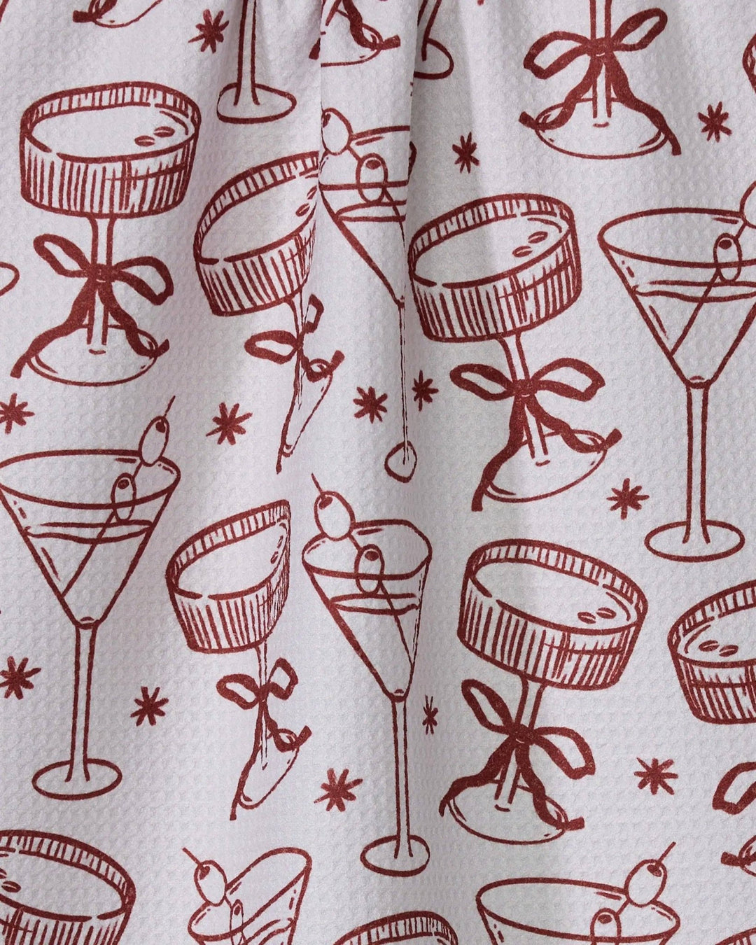 Soiree Tea Towel - Merry PigletsGeometry