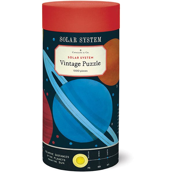 Solar System 1000 Piece Puzzle - Merry PigletsCavallini Papers & Co.