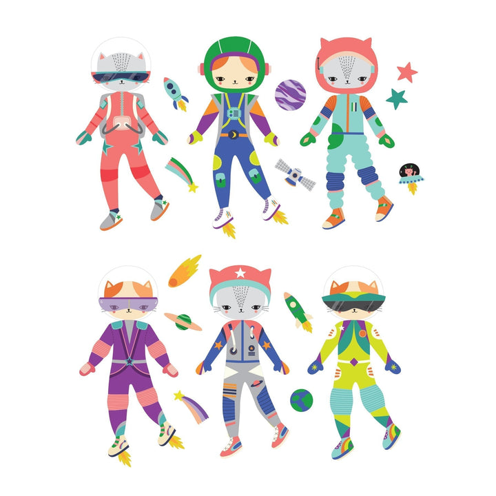 Space Cat Magnetic Dress - Up - Merry PigletsMudpuppy