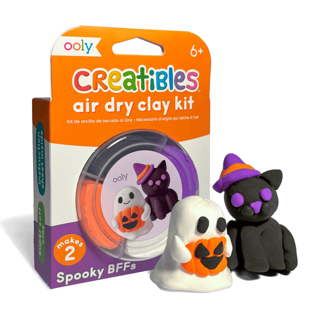 Spooky BFFs Air Dry Clay Kit - Merry PigletsOOLY