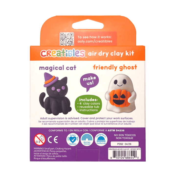 Spooky BFFs Air Dry Clay Kit - Merry PigletsOOLY
