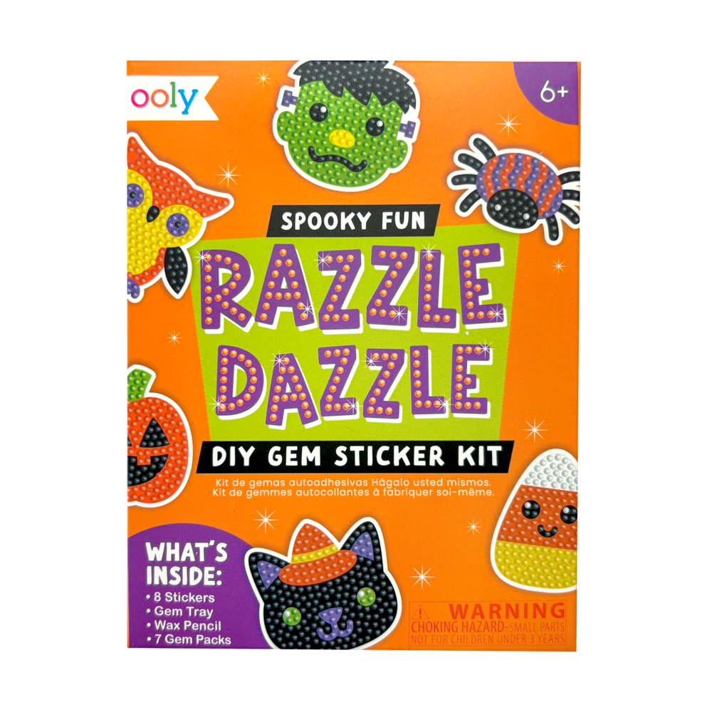 Spooky Fun DIY Gem Sticker Kit - Merry PigletsOOLY
