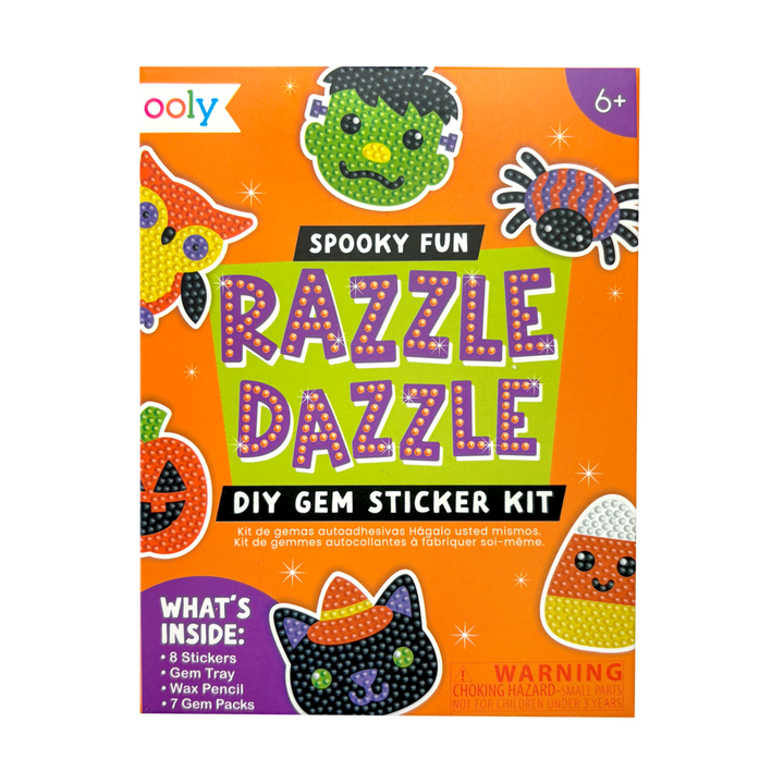 Spooky Fun DIY Gem Sticker Kit - Merry PigletsOOLY
