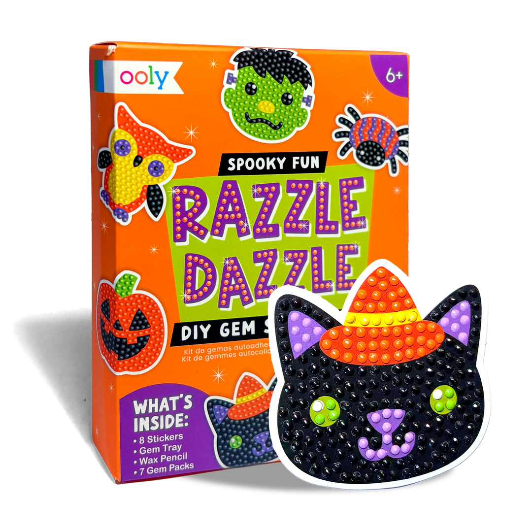 Spooky Fun DIY Gem Sticker Kit - Merry PigletsOOLY