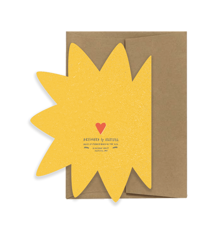 Star Blink Greeting Card - Merry PigletsIsatopia