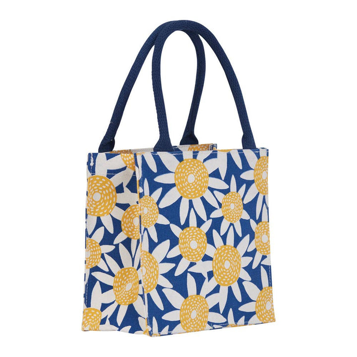 Straw Sunflower Reusable Gift Bag - Merry Pigletsrockflowerpaper