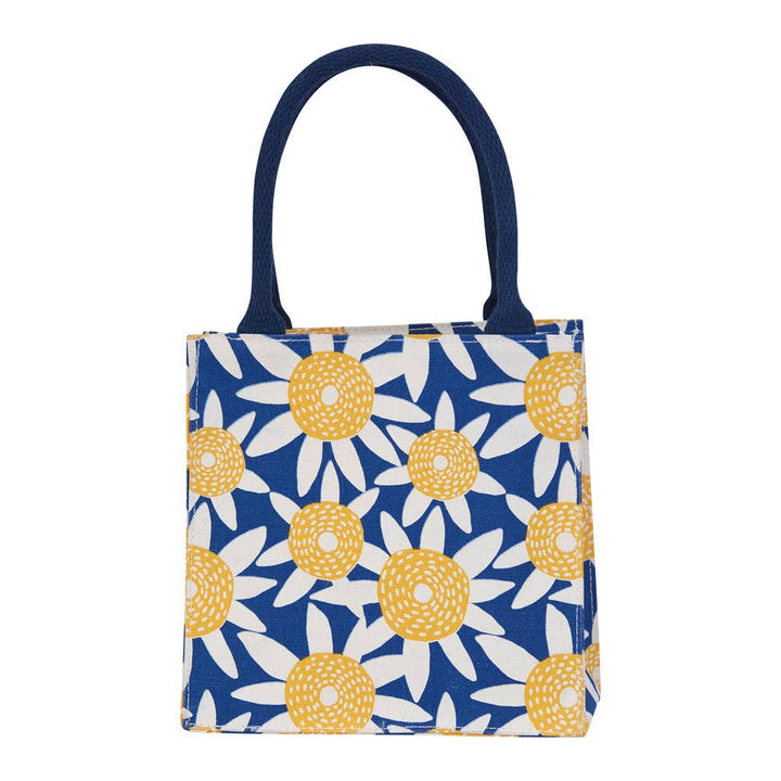 Straw Sunflower Reusable Gift Bag - Merry Pigletsrockflowerpaper