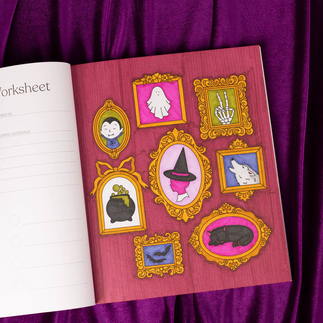 Sweet & Spooky Coloring Book - Merry PigletsElyse Breanne Design