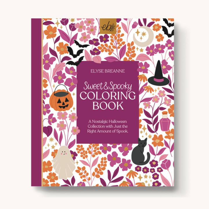 Sweet & Spooky Coloring Book - Merry PigletsElyse Breanne Design